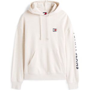 Tommy Jeans Sweatshirt 'NEW CLASSICS'  ecru / navy / cranberry