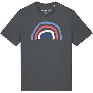 Watapparel Shirt ' Regenbogen '  antraciet / gemengde kleuren