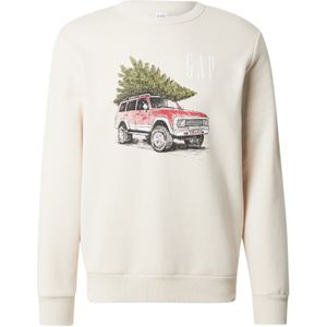 GAP Sweatshirt  crème / groen / rood / zwart