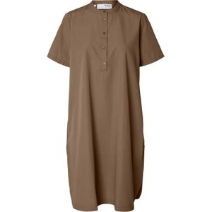 SELECTED Jurk 'SLFBLAIR'  bruin