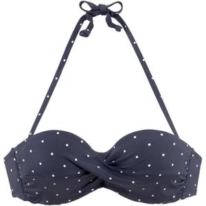 LASCANA Bikinitop 'Sparkel'  navy