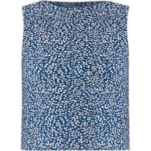 No Matter What Top  navy / wit