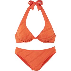 Look - Beugelbikini - Oranje - Met Beugel - Verwijderbare Softcups