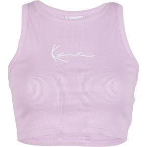 Karl Kani Top  pastellila / wit