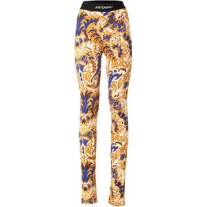 Just Cavalli Leggings  beige / blauw / goud / zwart