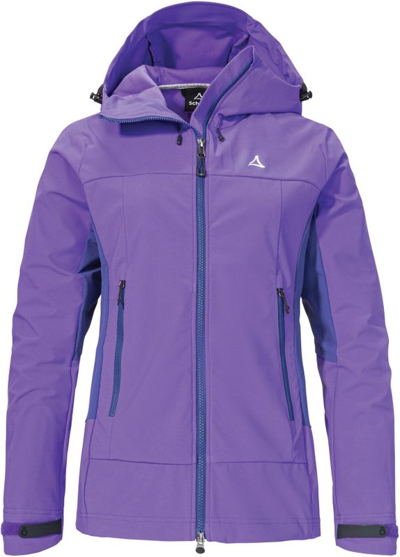 Capuchonjack - Paars - Verstelbare Capuchon - Regular Fit