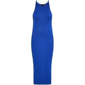 NAEMI Gebreide jurk  kobaltblauw