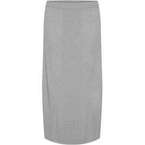 Cream Rok 'Dela'  grijs gemêleerd