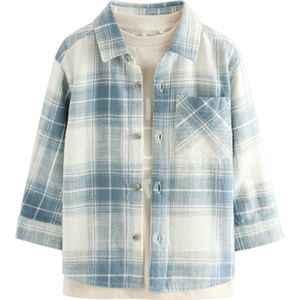 Next Set  ecru / royal blue/koningsblauw / lichtblauw / wit