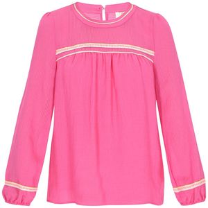 IZIA Blouse  pasteelgeel / pink