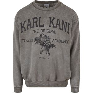 Karl Kani Sweatshirt 'Street Academy'  antraciet / donkergrijs