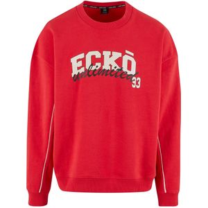 Ecko Unlimited Sweatshirt 'Skyhook'  rood / zwart / wolwit