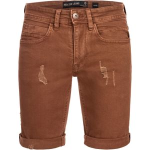 INDICODE JEANS Jeans ' Page '  bruin / donkerrood