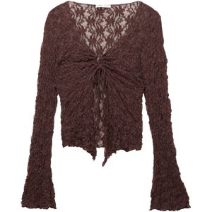 Pull&Bear Blouse  donkerbruin