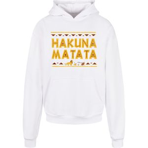 F4NT4STIC Sweatshirt 'König der Löwen Hakuna Matata'  navy / geel / wijnrood / wit