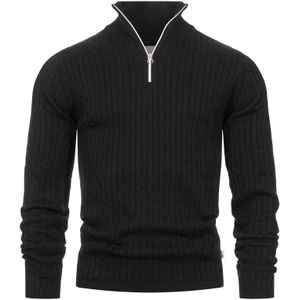 Kronstadt Trui 'Cable'  zwart