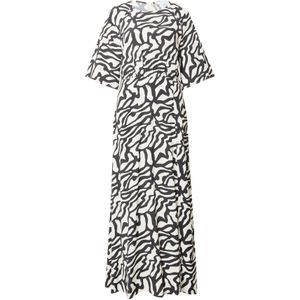 minus Jurk 'Tiana'  beige / zwart