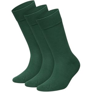 DillySocks Sokken  donkergroen / wit