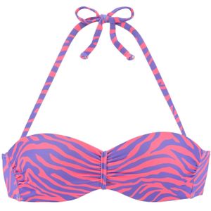 VENICE BEACH Bikinitop  donkerlila / pink