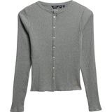 Superdry Gebreid vest  grijs