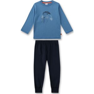 Sanetta Nachtkledij 'Walross'  nachtblauw / duifblauw