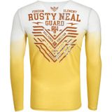 Rusty Neal - Lang Shirt - Gewassen - Slim Fit - 100% Katoen
