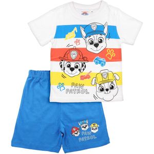 PAW Patrol Nachtkledij 'Paw Patrol'  blauw / geel / oranje / wit