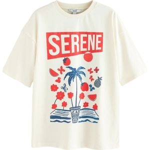 Next Shirt  marine / rood / offwhite