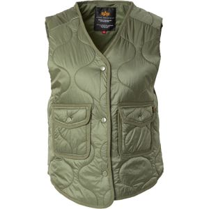 Alpha Industries - ALS Gilet Wmn - Mouwloos Damesjack - Zwart