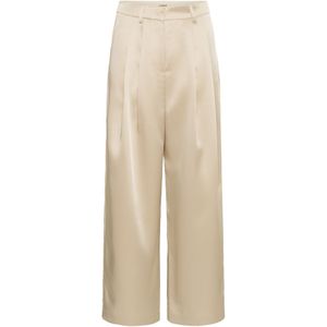 SOAKED IN LUXURY Bandplooibroek  sand