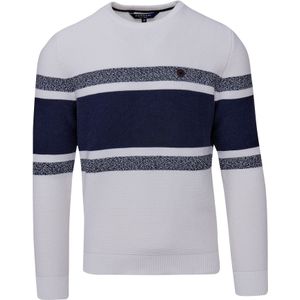 KOROSHI Trui  marine / offwhite