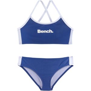 Look - Bralette Bikini - Blauw/Wit - Polyamide
