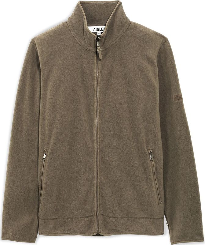 Aigle - Bk754 - Fleece Jas - Opstaande Kraag - 100% Polyester