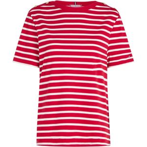TOMMY HILFIGER Shirt  rood / wit