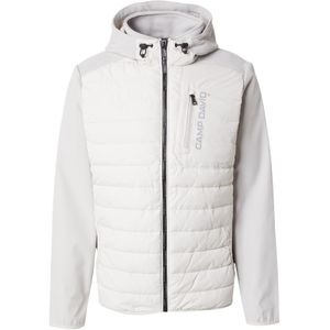 CAMP DAVID Tussenjas 'Fitness Challenge'  grijs / wolwit