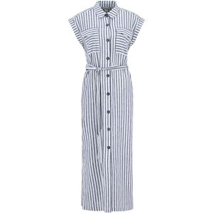 Barbour Blousejurk 'Abby'  donkerblauw / wit