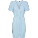 Vmlinn - Korte Jurk - V-Hals - Lange Mouwen - Regular Fit