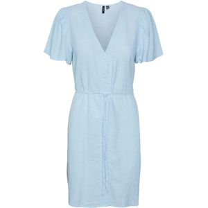 Vmlinn - Korte Jurk - V-Hals - Lange Mouwen - Regular Fit