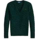 Polo Ralph Lauren - Trui - Donkergroen - V-hals - Lange Mouw