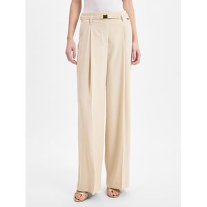 Marc Cain Bandplooibroek  beige