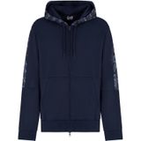 EA7 - 7M000209_AF12660 - Sweater - Navy Melange - Katoen