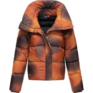 Ragwear Winterjas 'Lunis'  bruin / oranje / lichtoranje