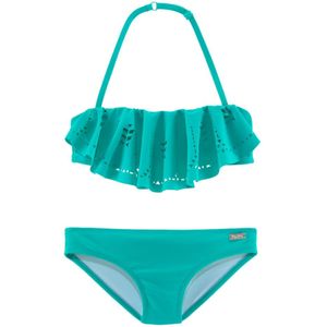 Look - Beugelbikini - Turquoise - Polyamide - Zonder Beugels