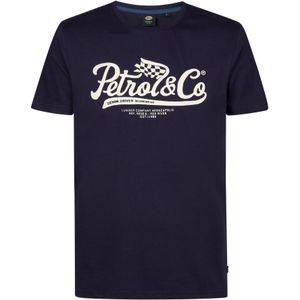 Petrol Industries Shirt  blauw / wolwit
