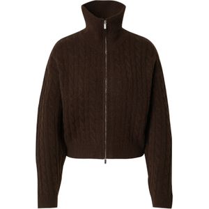 LeGer by Lena Gercke Gebreid vest 'Caren'  donkerbruin