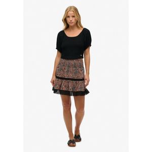 Superdry - Printed Lace Trim - Korte Rok