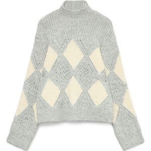 Vmpaloma - Gebreide Pullover - O-hals - Lange Mouwen - Regular Fit