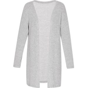 faina Gebreid vest 'Fashion Look'  lichtgrijs