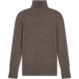 JUST CASHMERE Trui 'Lexie'  bruin gemêleerd