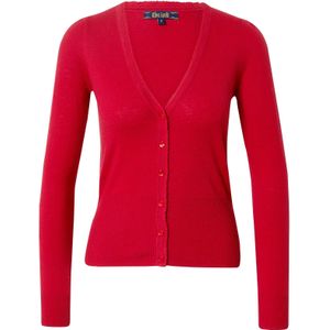 King Louie Gebreid vest  rood